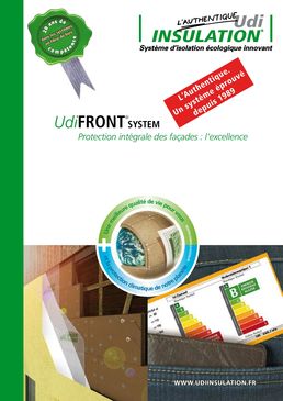 Système d'isolation thermique en fibres de bois pour façades | UdiFRONT