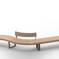 Solution modulaire pour banc public et aménagement urbain | Affinité