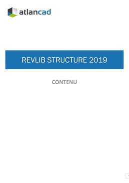 Kit de démarrage pour Revit | REVLIB STRUCTURE