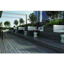 Lames de terrasse en grès cérame extrudé émaillé aspect bois | Exadeck