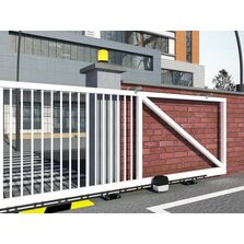 Système coulissant avec amortisseur pour portes jusqu'à 200 kg | SAF-200