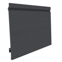 Bardage PVC Cellulaire | DURASID® NATURAL Clin Simple 167 mm Fin Veinage Silver - 523167SV-5.00