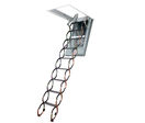 Escalier escamotable FAKRO avec échelle en ciseaux, coupe-feu 60 min | LSF