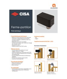 NORMBAU Ferme-portillon Cisa