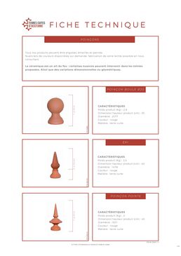 Poinçons et portes poinçons en terre cuite | POINCON