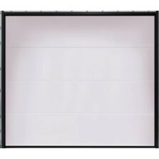 Porte de garage sectionnelle manuelle en acier isolé 40 mm | Columbia 