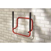 Porte 2 vélos mural pliable