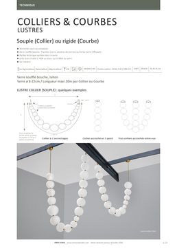 Lustre Collier - Perles