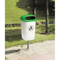 Poubelle extérieur plastique 50 litres