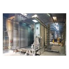 Ligne automatisée de traitement de surface | Thermolaquage industriel pour structures acier et aluminium
