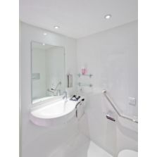 Salle de bain monobloc médicalisée pour établissements de santé | MILANE