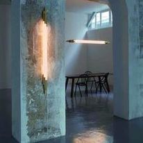 Luminaire tube dimmable en applique murale ou en suspension | Org