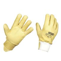 Gants de protection en fleur de bovin hydrofuge paille | 23740 01