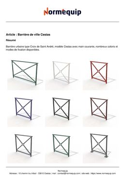 Barrière de ville Cestas