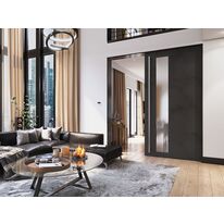 Système coulissant avec amortisseur pour portes jusqu'à 200 kg | SAF-200