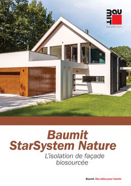 Système d’isolation thermique par l’extérieur biosourcé en fibres de bois | Baumit StarSystem Nature 