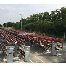 Cantilevers télescopiques à tiroirs manuels pour stockage de charges longues et rigides