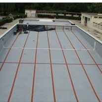 Revêtement de sol antidérapant caoutchouc préfabriqué dalle ou rouleau | DECOFLOOR PISCINE 