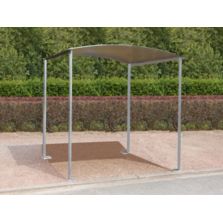 Abri à vélos bois en kit - Vendu sans panneaux