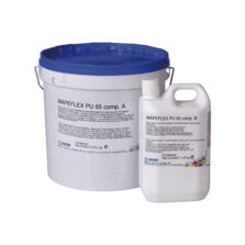 Mastic polyuréthane coulable pour joints de chaussée | MAPEFLEX PU65 haute résistance mécanique