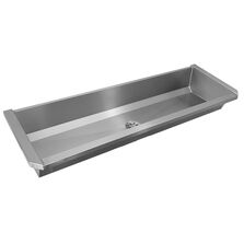 Lavabo rigole mural inox INTER-7 pour robinetterie murale | INTER-7-100