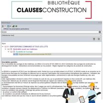 Bibliothèque de généralités, normes, prestations et prix  | CCTP ''Clauses Construction''