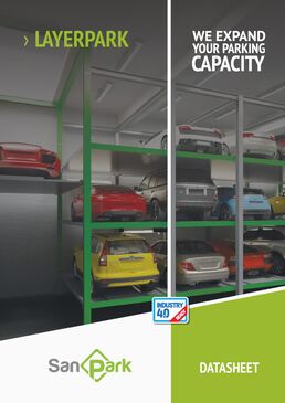 système automatique avec ascenseur et unité de transport horizontale | LayerPark