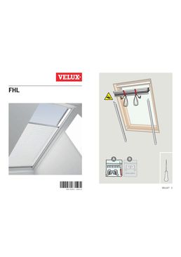 Store plissé Velux adoucissant et décoratif | FHL 