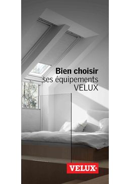 Store vénitien Velux à lamelles orientables en aluminium laqué | PAL