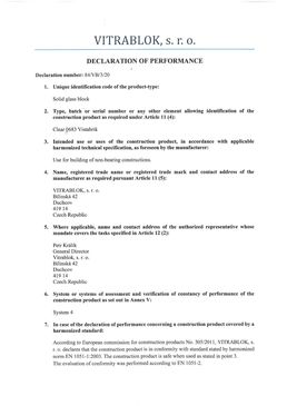 Brique de verre polyvalente | CLEAR 683