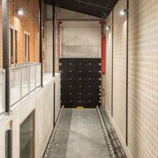 Porte sectionnelle antieffraction sur mesure avec option coupe-feu | SAFE LOCK