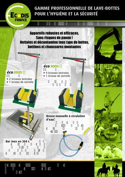 Lave-bottes en acier sans électricité | éco 2000
