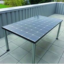 Table de jardin photovoltaïque | Mobasol T