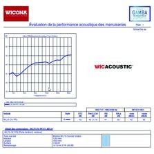 Logiciel d'aide à l'évaluation acoustique des menuiseries | Wicacoustic