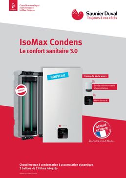 Chaudière à condensation et accumulation dynamique | IsoMax Condens