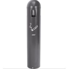 Cendrier mural tubulaire 1 litre - Capacité 200 mégots