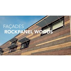 La seule gamme Finition Bois, classée A2 | Façades ROCKPANEL WOODS 
