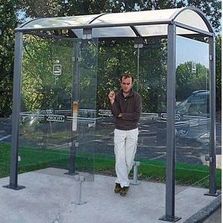 Abri fumeur VOUTE | ABRIFD