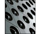 Brique de verre ronde lumineuse en autonomie PV | PV B R11/6 CLEARVIEW