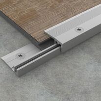 Profilé de contour pour sol LVT | ALFIX 46 FIX/T/19 en aluminium anodisé