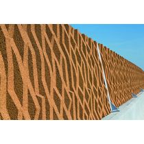 Ecran acoustique 3D en béton de bois pour voirie | Ecran Acoustique 3D