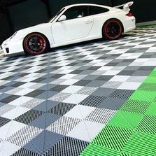 Dalles de sol pour showroom | POLYDAL Damier Pro48