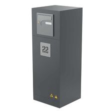 Muret technique pour les coffrets techniques ENEDIS et GRDF - Gamme BRICK | MTF-50