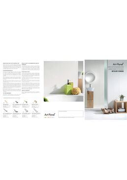Lambris décoratif PVC effet minéral marbré | Feventa Grey Art-Panel 
