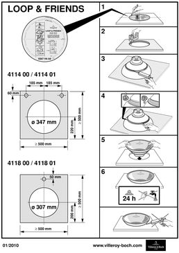 Vasques rondes à encastrer | Loop