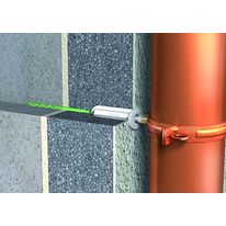 Cheville de fixation étanche d''éléments rapportés sur façade en ITE après enduisage | StoFix Iso-D
