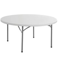 Table pliante ronde - Salle des fêtes & Refectoire