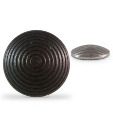 Clou podotactile en acier zingué noir - Antico