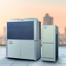 Pompe à chaleur DRV hybride 85 kW à moteur gaz et/ou électrique | DRV Hybride