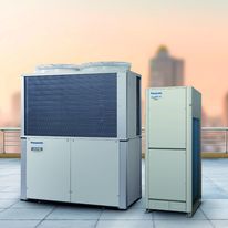 Pompe à chaleur DRV hybride 85 kW à moteur gaz et/ou électrique | DRV Hybride